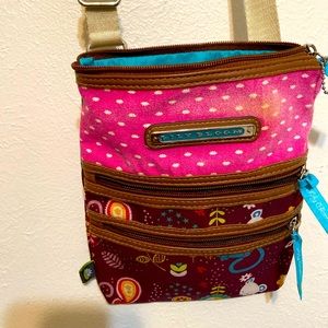 Lily Bloom cat and mouse crossbody bag